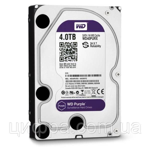 Жорсткий диск Western Digital WD40PURX 4Tb
