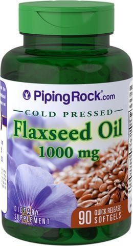 Flaxseed Oil 1000 mg Piping Rock, 90 капсул