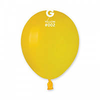 Кулька повітряна 5 дюймів (13 см) пастель Жовтий
