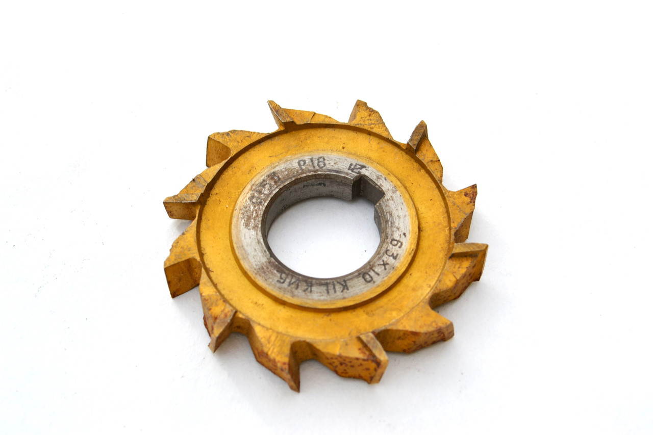 Фреза пазова дискова 63х10 Р18 КІБ 3х-стороння. СРСР