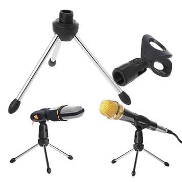 Tripod GEVO (Gator) Frameworks GFW-MIC-0250 штатив трипод мікрофонний тримач (аналог Novox NC1) тринога