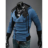 Толстовка чоловіча з капюшоном на блискавці, фото 2