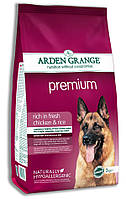 Arden Grange (Арден Грендж) ) Adult Dog Premium Корм для дорослих вибагливих собак Преміум, 2 кг
