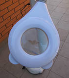 Лампа лупа підлогова на штативі з підсвічуванням-діодами (маленький скол), фото 5