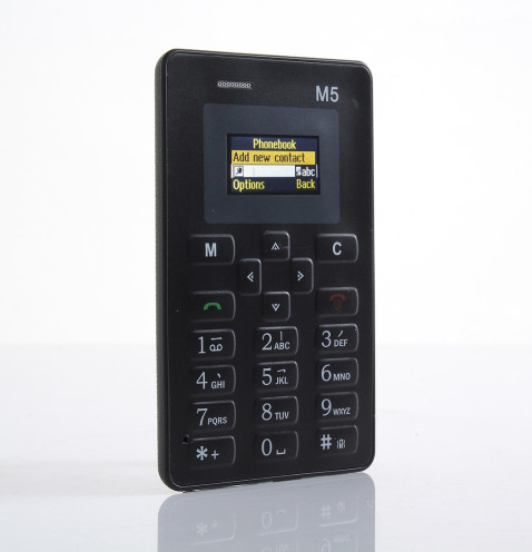 Телефон Міні /Card Phone Mini M5 Black