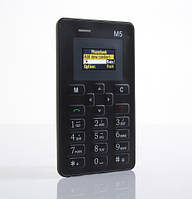 Телефон Міні /Card Phone Mini M5 Black