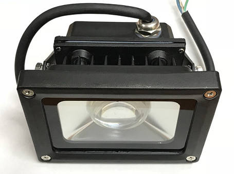 Світлодіодний лінзований прожектор SL-20Lens 20W 12-24V DC червоний IP65 Код.59907, фото 3
