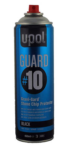 Антигравій (гравітекс) GUARD 450 мл аерозольний U-POL GUARD#10, фото 4