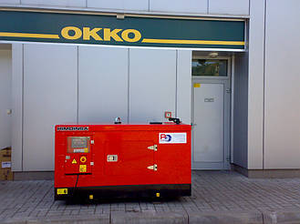 Наши генераторы на АЗС ОККО 2