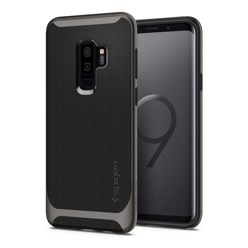 Чохол Spigen для Samsung Galaxy S9 Plus Neo Hybrid, Gunmetal (593CS22943)