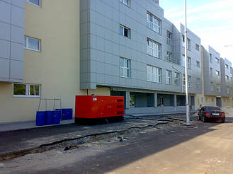 Дизель-генератор 400 кВа, Бизнес-центр г.Киев 2