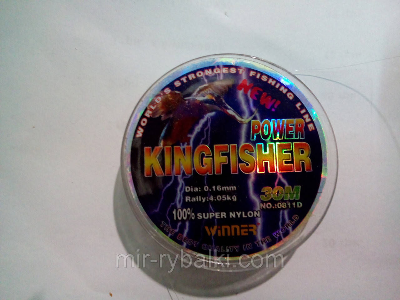 Волосінь Kingfisher 30 m 0.08