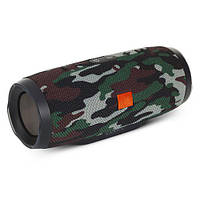 Портативная колонка блютуз MP3 плеер MHZ E3 CHARGE3 waterproof водонепроницаемая Power Bank Camo