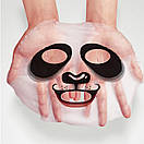 Спеціальна тканинна маска для обличчя з принтом Панда BIOAQUA Animal Panda Supple Mask, фото 3