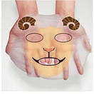 Поживна тканинна маска для обличчя з принтом Овечка BIOAQUA Animal Sheep Nourish Mask, фото 3
