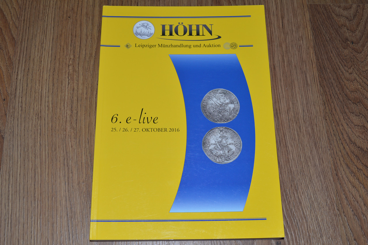 Каталог Аукціонний Hohn---жовтень 2016--монети світу. Аукціон 6, фото 1