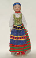 В Литовском девичьем костюме Куклы в народных костюмах