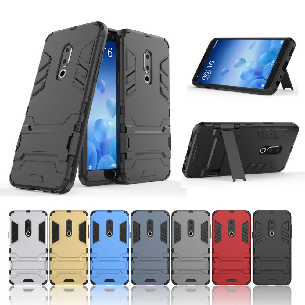 PC + TPU чохол Metal armor для Meizu M15 Plus (6 кольорів)