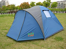 Намет Green Camp 1004 4-х місна. 2-х шарова. З тамбуром, фото 3