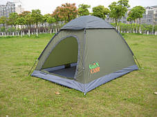 Туристична палатка Green Camp 1503 2-х місцева. 2-х слойна, фото 3