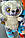 М'яка іграшка Лемур Юху з великими очима 3 кольори, фото 2