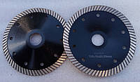 Алмазний диск "кривий-рез" для криволінійного різання граніту, кварциту, під мийку Turbo 125x2,0/1,4x10,0x22,23