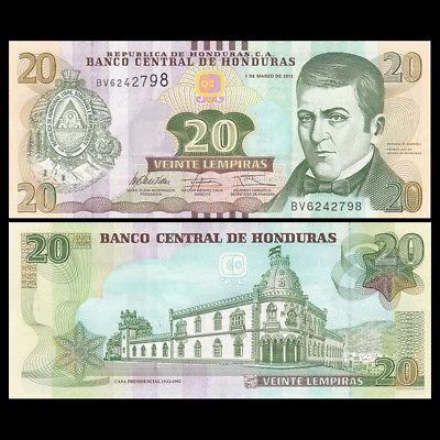 Гондурас / Honduras 20 lempiras 2012 (2016) UNC