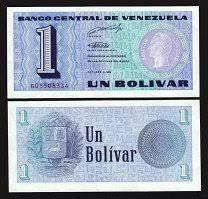 Венесуела / Venezuela 1 bolivar 1989 P 68 UNC
