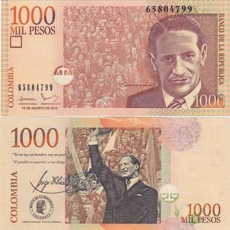 Колумбія 1000 песо 2011 UNC