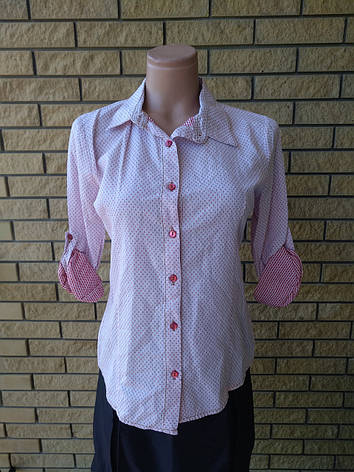 Сорочка жіноча котонова високої якості AYSHE Рожевий, 36, фото 2