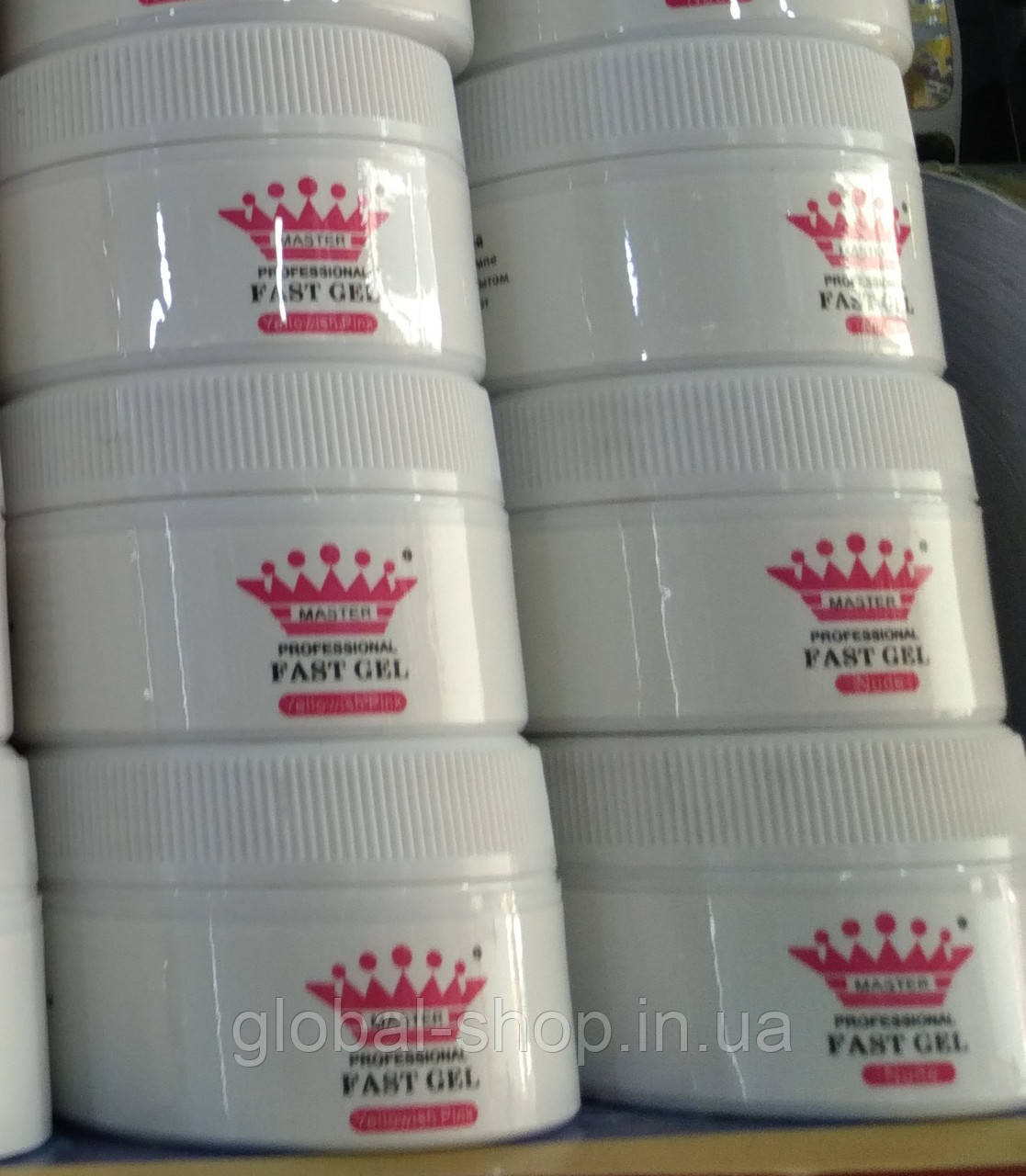 Фастгель Полігель (акригель) Fastgel 15 мл Master Professional 5 кольорів