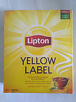 Липтон Lipton Yellow Label Tea черный 100 пакетов