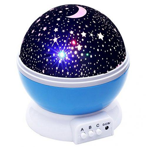 Проектор зоряне небо нічник куля Star Master Dream QDP01 Blue