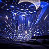 Проектор зоряне небо нічник куля Star Master Dream QDP01 Blue, фото 3