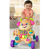 Музичні ходунки штовхателі цуценя сестричка змішуйся Fisher-Price Laugh Learn Smart Stages Learn Puppy Walker, фото 5