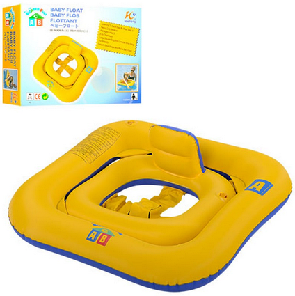 Надувний дитячий пліт для плавання, 66 × 66 см