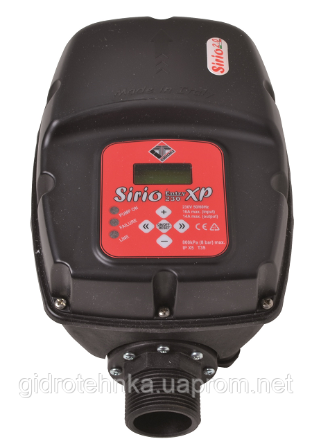  Електронний (частотний) регулятор тиску Sirio-Entry XP 2.0(Italtecnica)