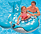 Плотик синій кит. Дитячі пляжні іграшки. Надувні площини для купання дітей., фото 2
