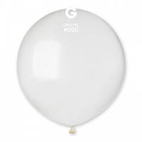 Кулька повітряна 19 дюймів (48 см) кристал Прозорий