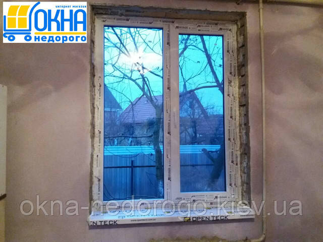 Двостулкові вікна Windom Eco, монтаж фірми 