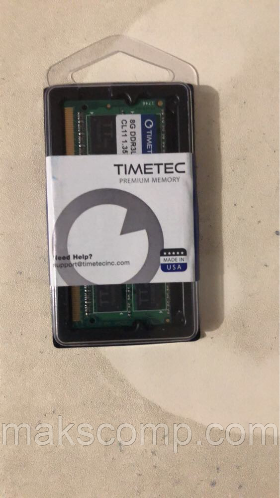 Timetec 8Gb So-DIMM PC3L-12800S DDR3-1600 1.35 v