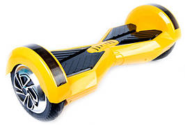 Smart balance wheel Transformers 8" гіроцикл, ховерборд кольору жовтий Tao-Tao App і самобалансом