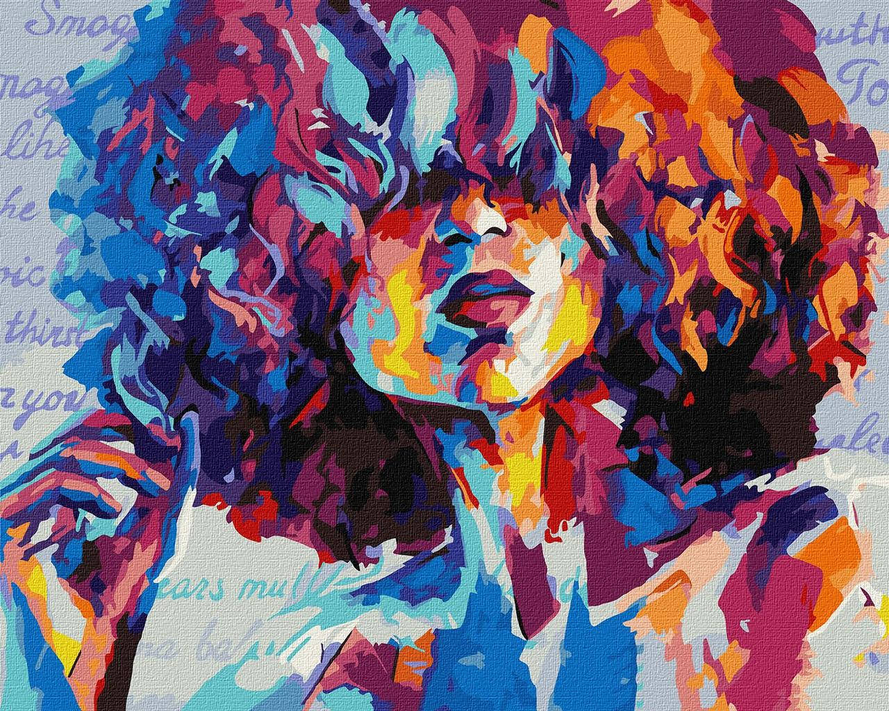 

Картина по номерам КНО4845 Яркий образ 40*50см. Идейка