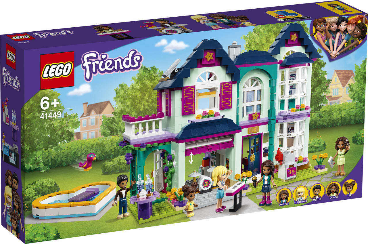 

LEGO ЛЕГО Friends Дом семьи Андреа 41449