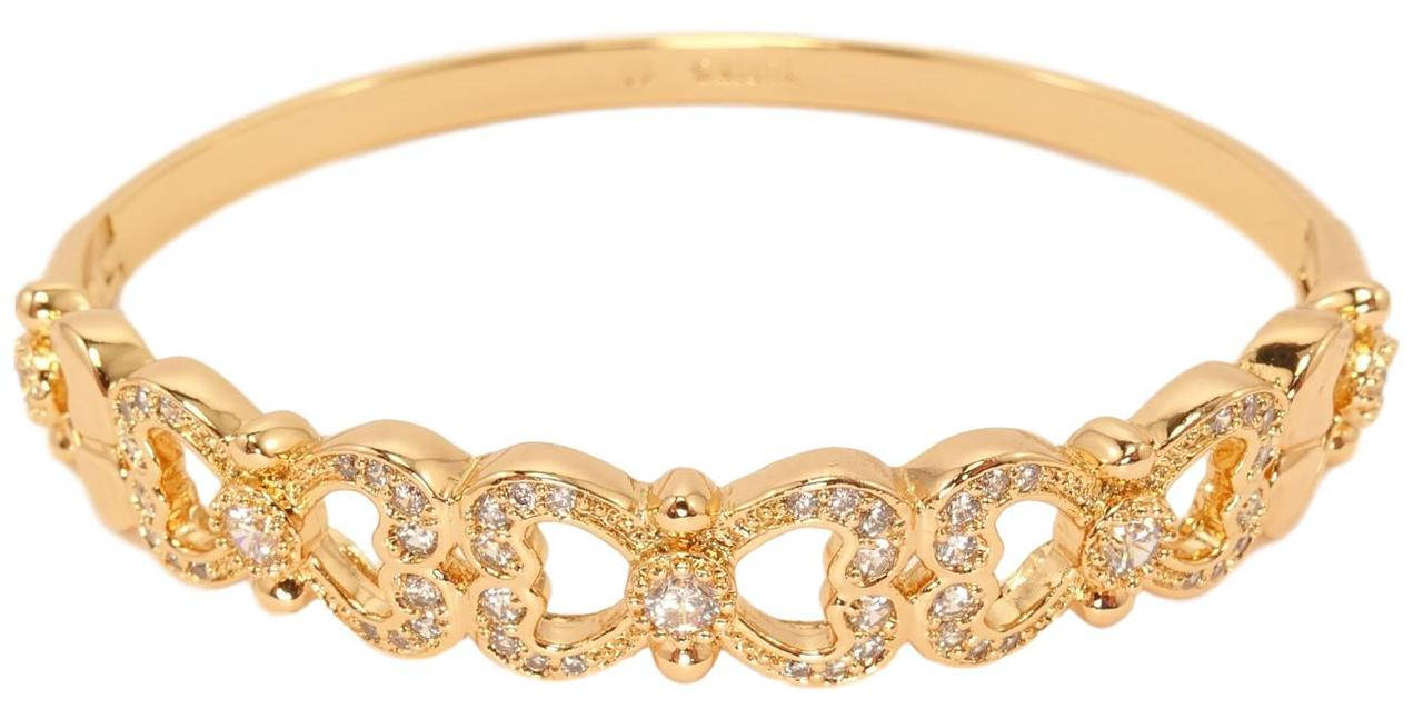 

Браслет Xuping Позолота 18K "Бантики" ø 6 см