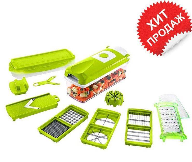 

Овощерезка 12 в 1 Nicer Dicer Plus терка / измельчитель найсер дайсер