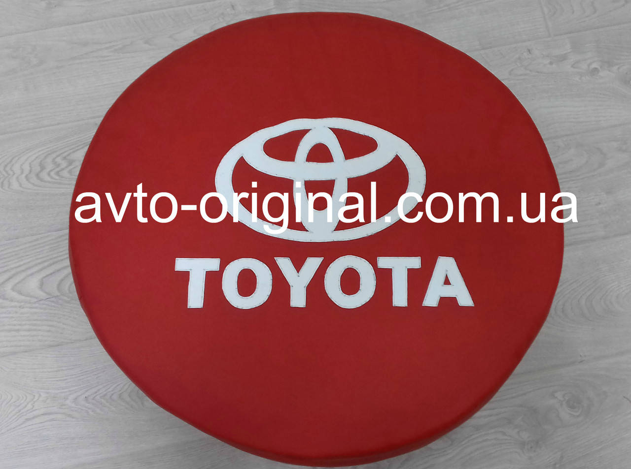 

Чехол для запасного колеса «TOYOTA» Тойота. С логотипом. Украина