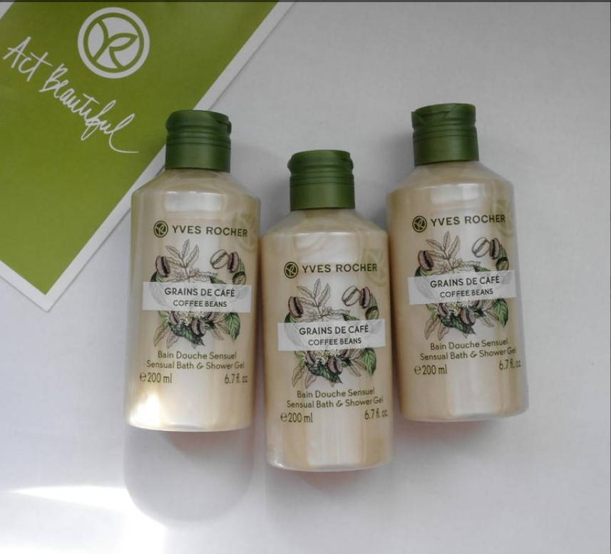 

Гель для душа бразильский кофе от ив роше yves rocher