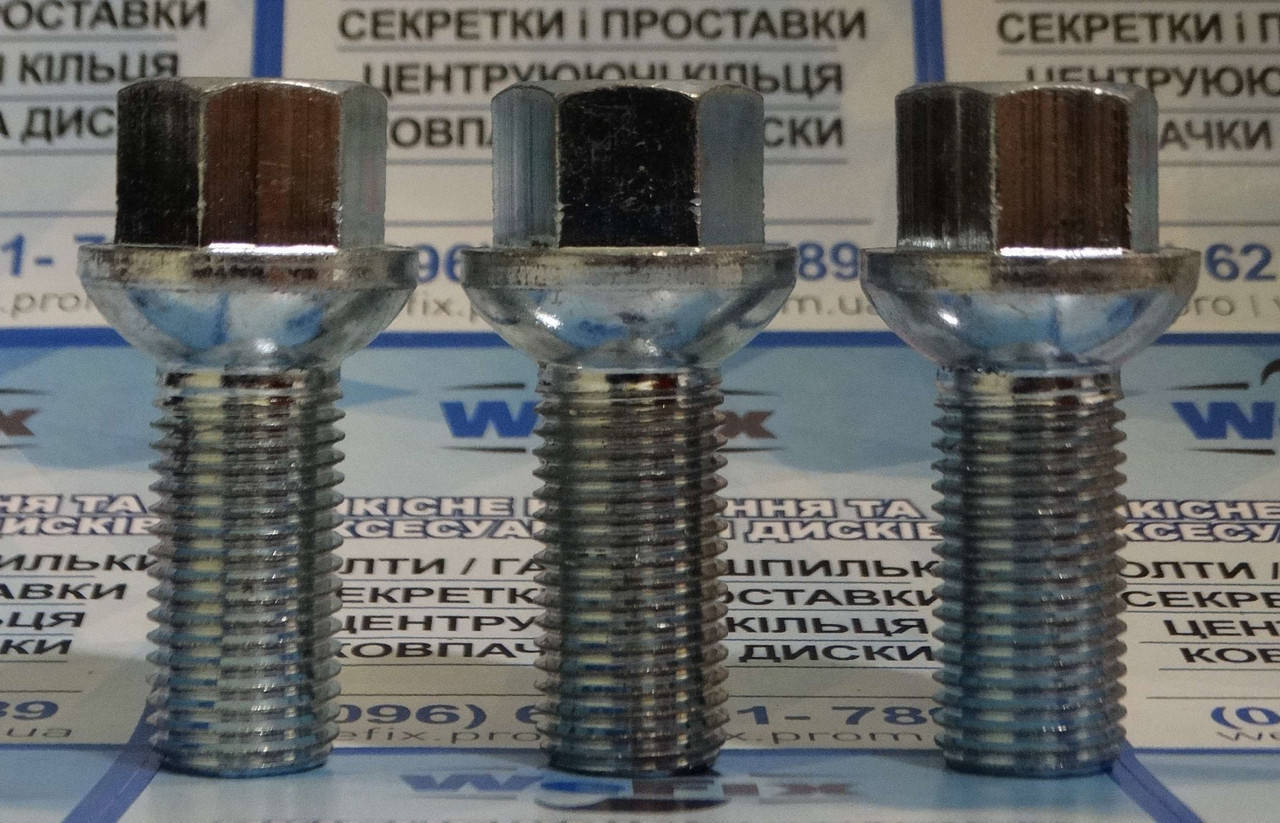 

Болт колесный М12х1,5х50 сфера кл.17 цинк