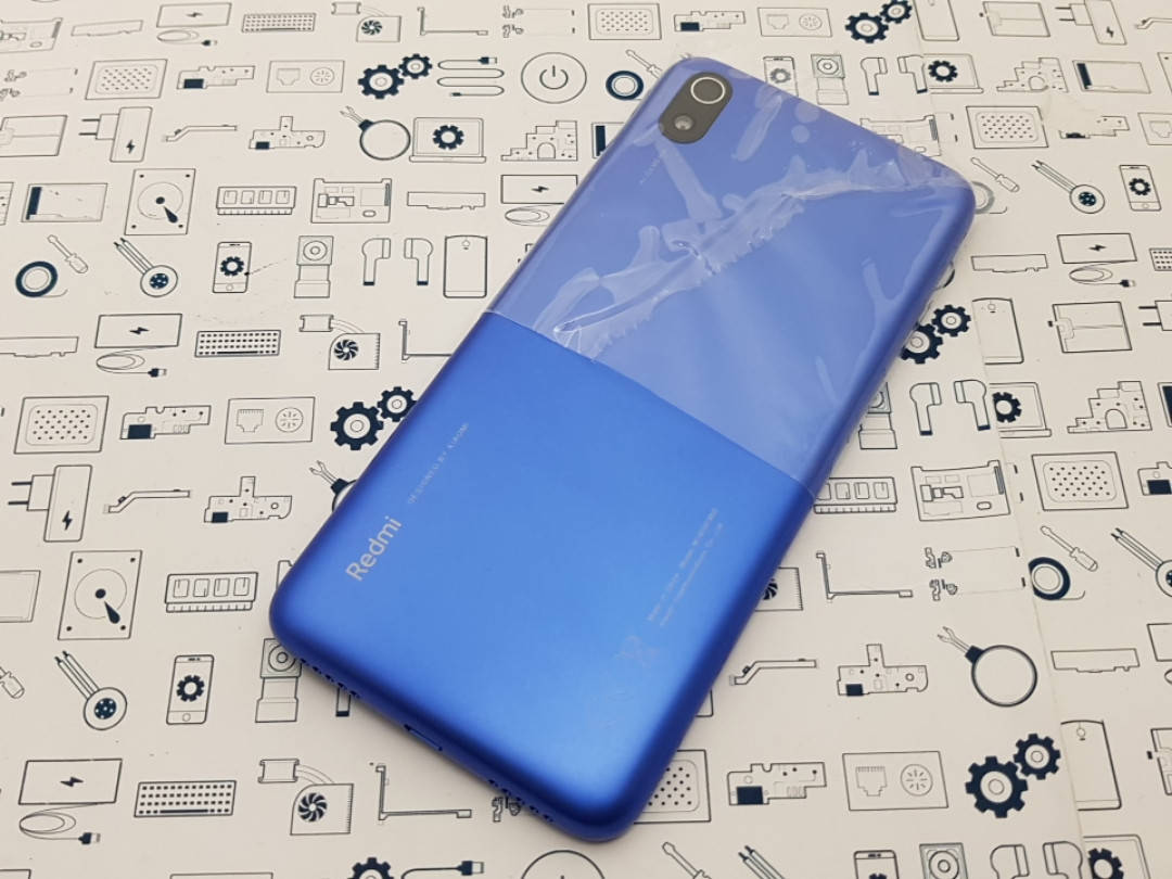 

Крышка Xiaomi Redmi 7A синяя Сервисный оригинал новый, Синий